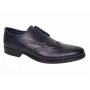 Pantofi barbati din piele naturala bleumarin 993BLM